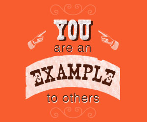 example to others