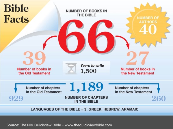 Bible facts infographic