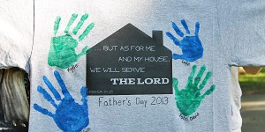 Father's Day tshirt craft